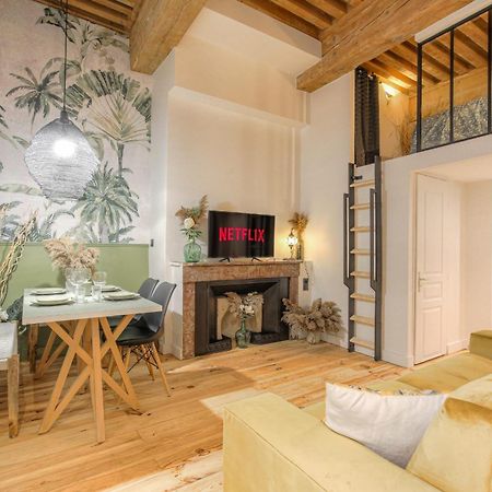Apartmán Le Raffine Avec Caractere En Hypercentre Lyon Exteriér fotografie