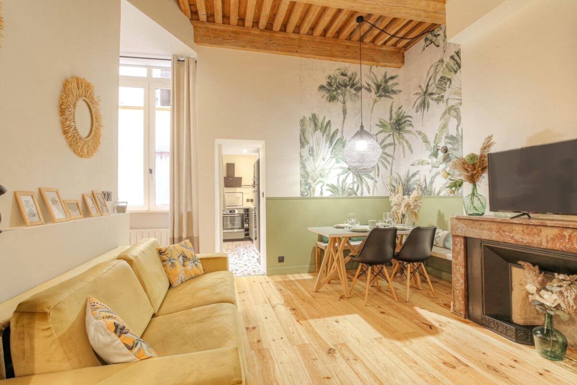 Apartmán Le Raffine Avec Caractere En Hypercentre Lyon Exteriér fotografie