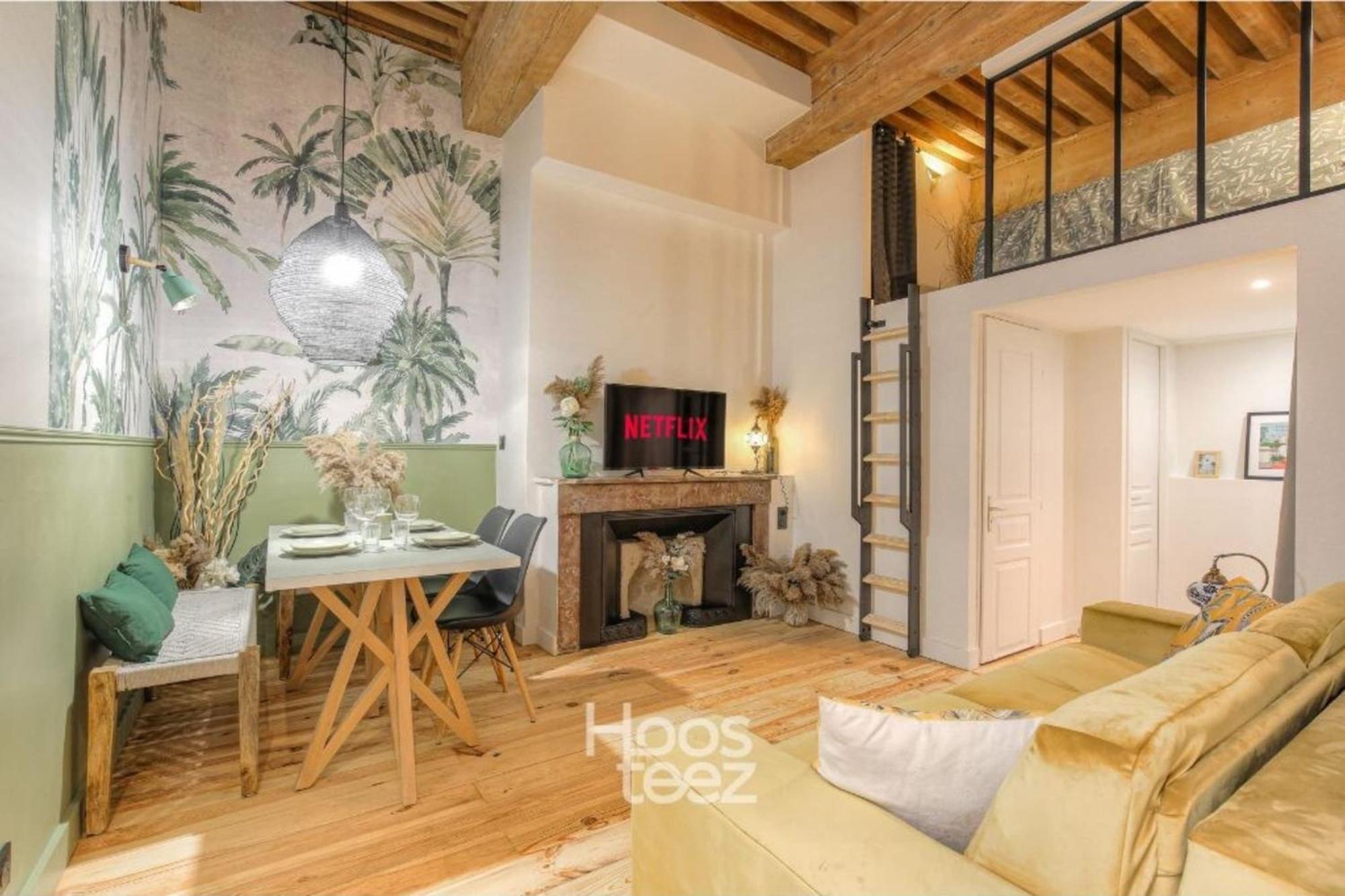 Apartmán Le Raffine Avec Caractere En Hypercentre Lyon Exteriér fotografie